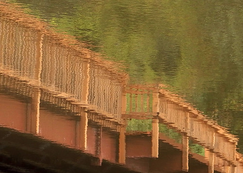bridge reflection water