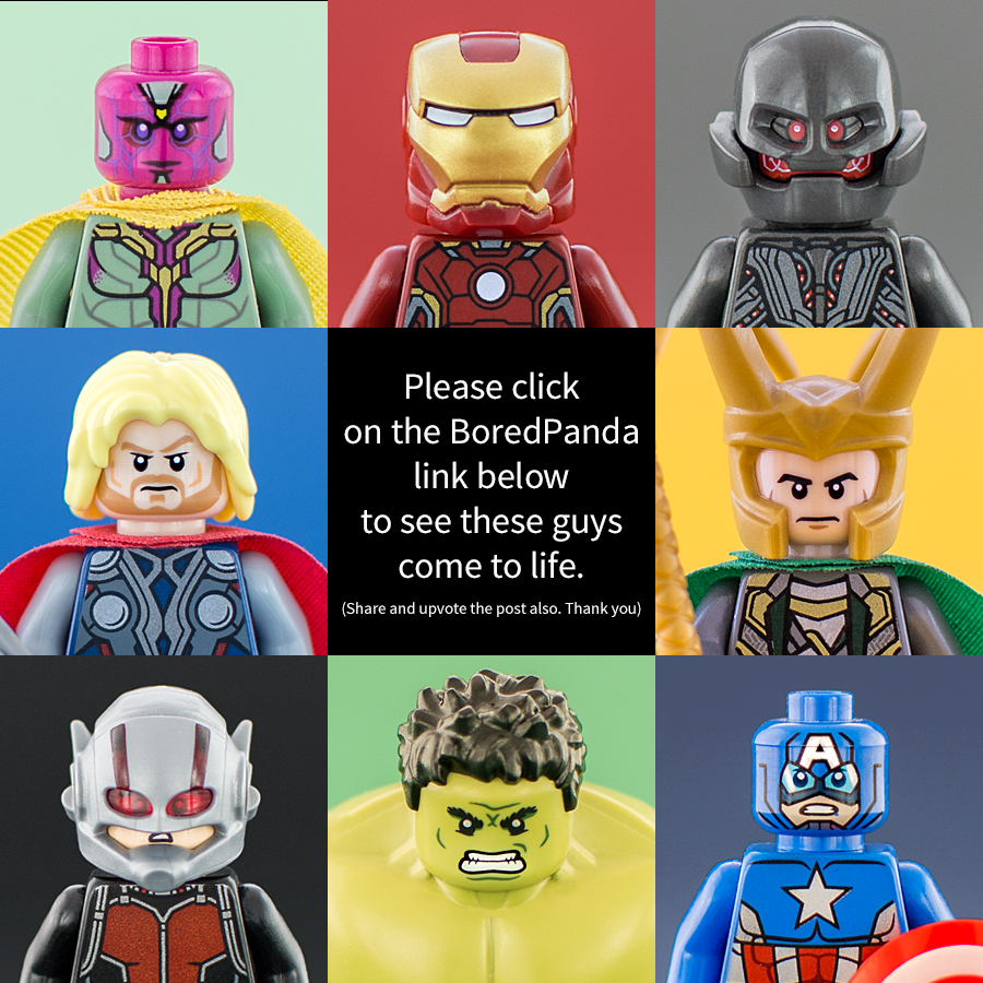 Animated LEGO Marvel Characters