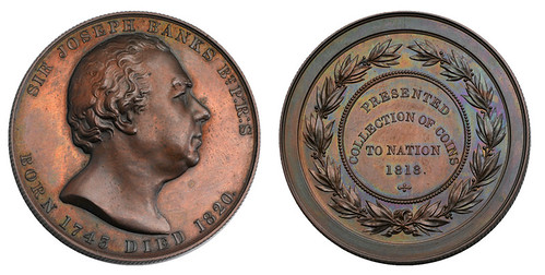 Joseph Banks medal | by Numismatic Bibliomania Society