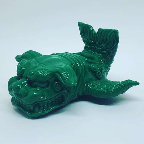 #獅子頭  #ShiShiGashira  #GreenArmy #VintageVinylClub #膠易廣場 #SoftVinyl #sofubi #ソフビ #膠品 #搪膠 @vintage_vinyl_club  #sofvitokyo | by 狂人日本玩具屋