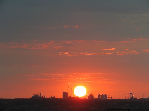 urban gulfport mississippi gulfofmexico sunset