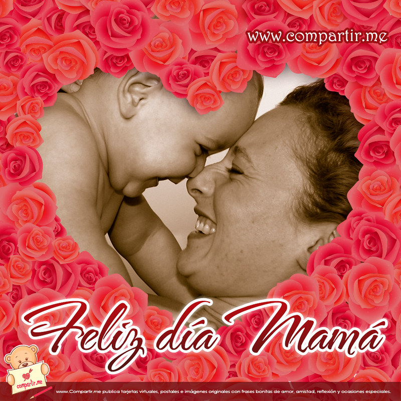 Frases de amor: Imagen de madre con su hijo - Feliz día Ma… | Flickr