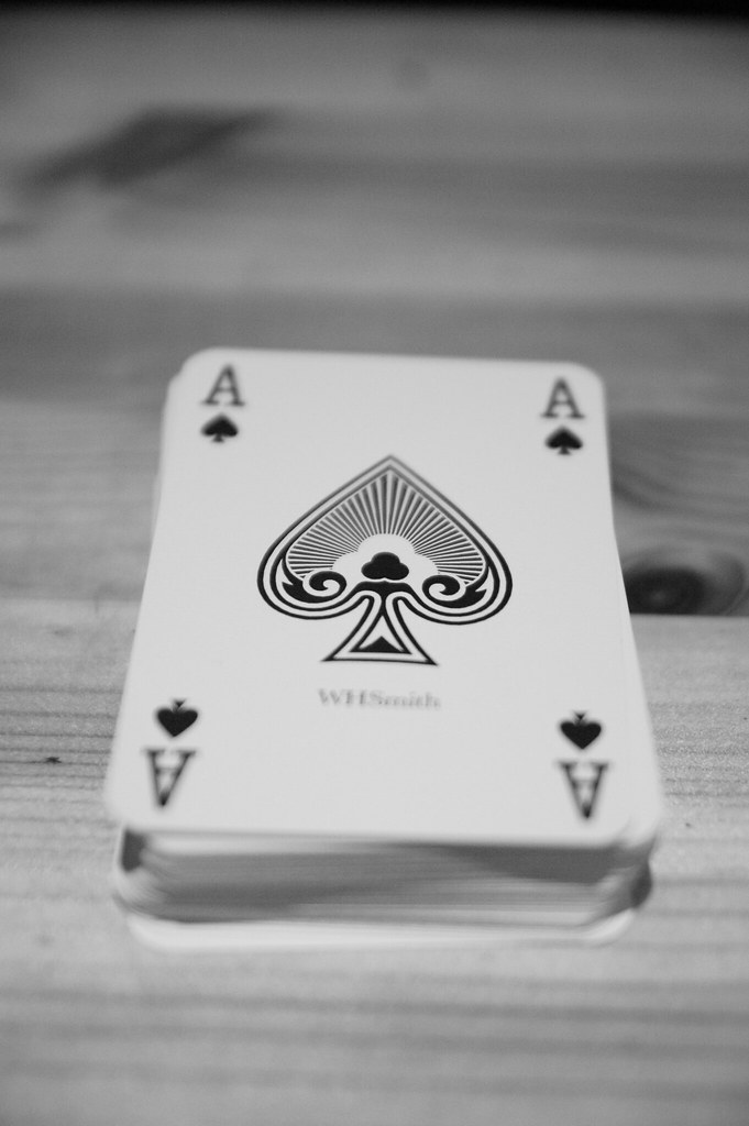 08 :: Black and white | the ace of spades | Jay Springett | Flickr