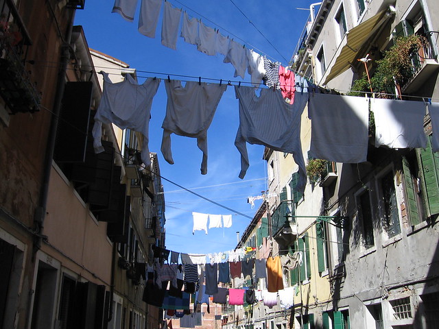 laundry at Venice