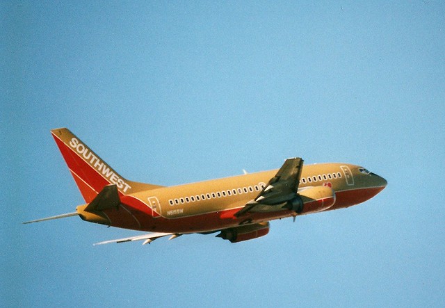 Boeing 737-300 Southwest N515SW,  scanned prints-2