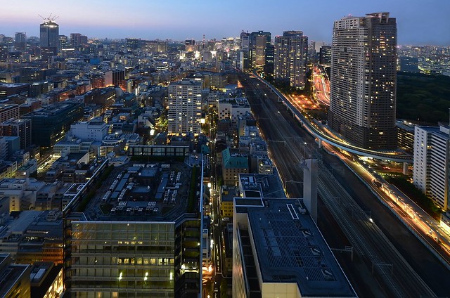 Tokyo evening views