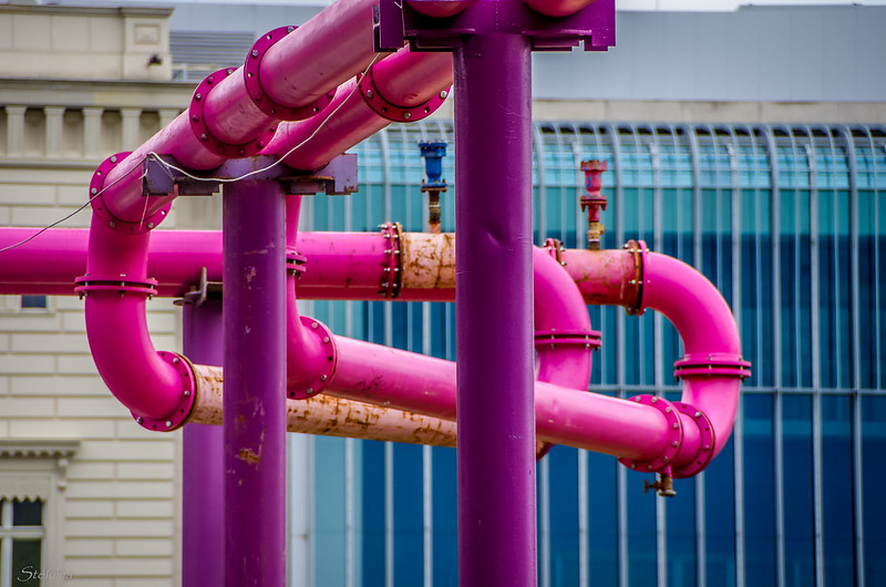 Pink pipes
