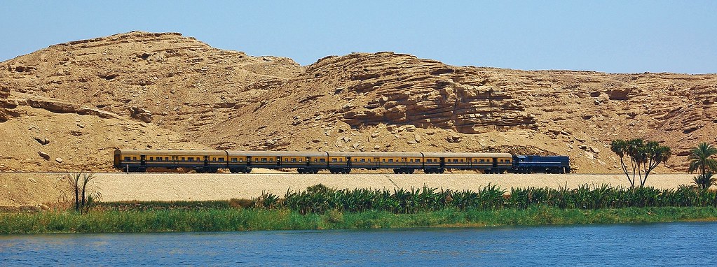 Along the Nile...the daily Cairo to Aswan train