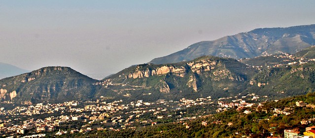 Italy, Sorrento - mountains on the Amalfi Coast