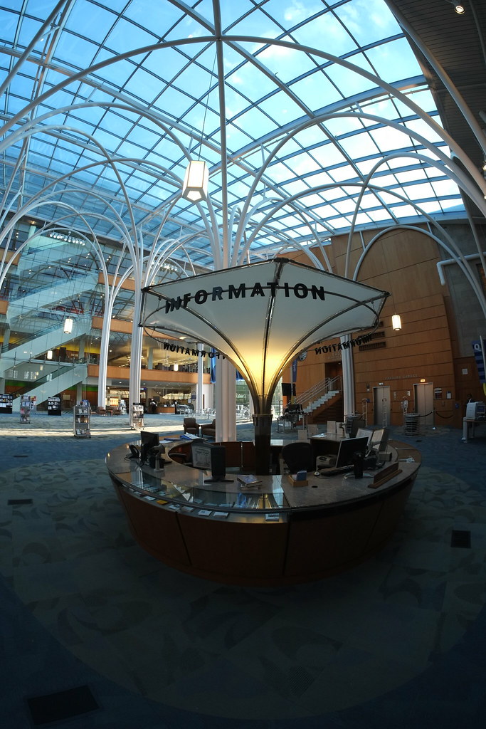 Atrium Information Desk | Central Library | IndyPLCentral | Flickr