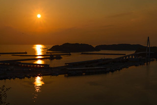 Sunset at Hamada 浜田の夕日