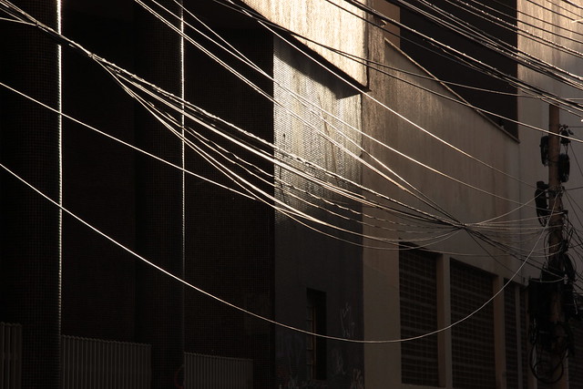 Lights, wires and shadows