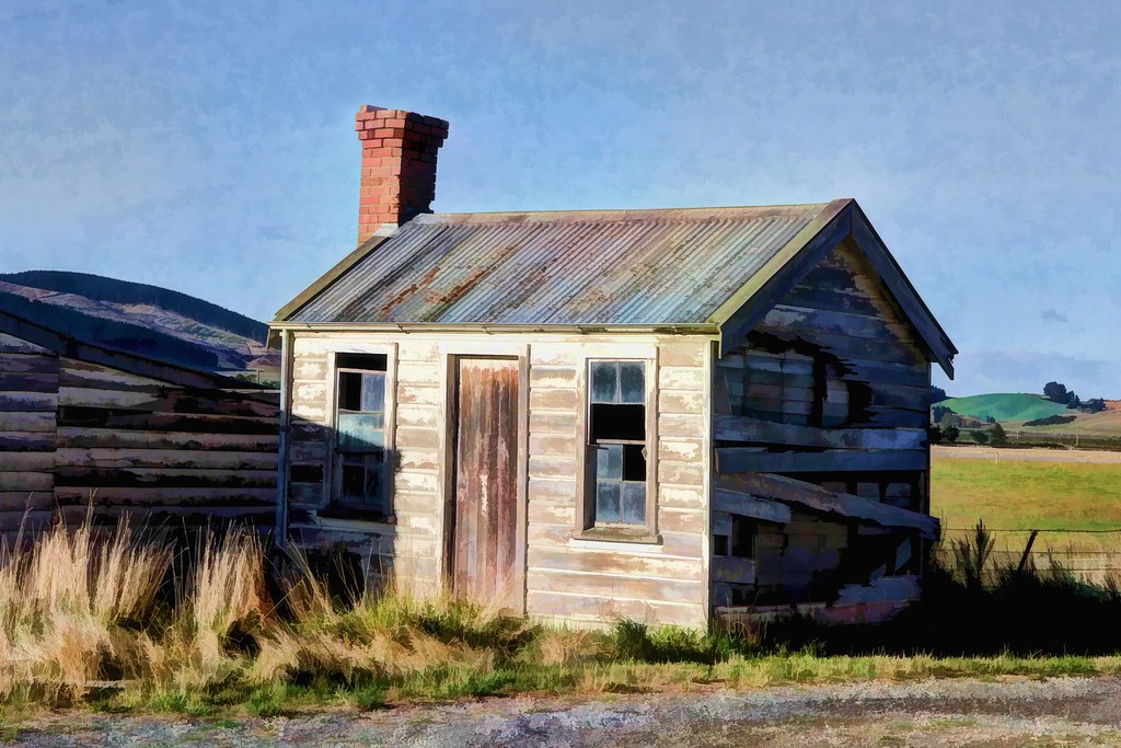 Old house, Milton, Otago, New Zealand