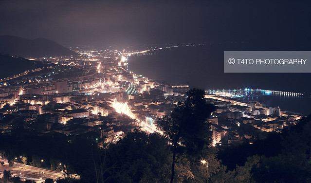 Salerno - Night High View
