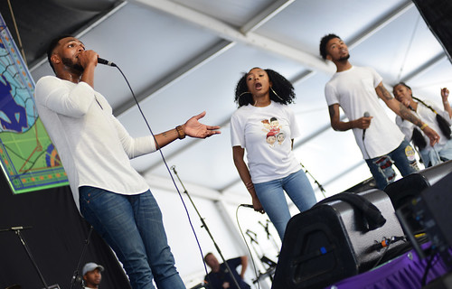 The Walls Group on Day 4 of Jazz Fest - May 3, 2018. Photo by Leon Morris.