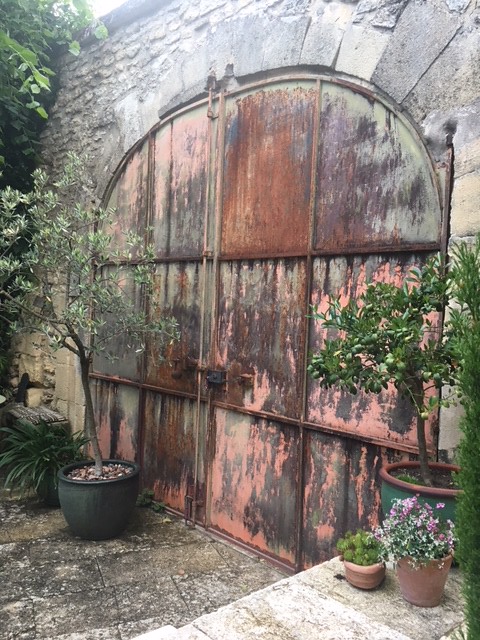 Entry-door to our garden