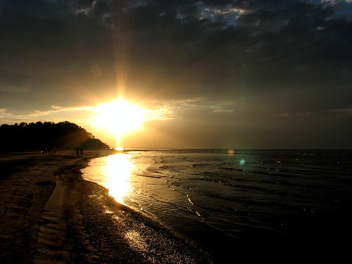 sunset jurmala latvia latvija sea gulfofriga 2016 закат латвия юрмала каугури пляж берег море рижскийзалив jūra