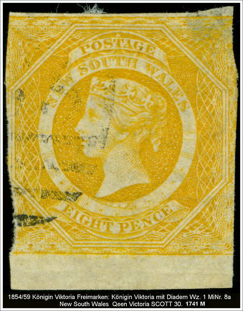 MiNr. 18 New South Wales Qeen Victoria year 1854-1859 MiNr. 18 (a) SCOTT 30