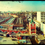 Looking out over Kolkata