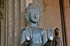 Vientiane - Haw Phra Kaew - Buddha Image