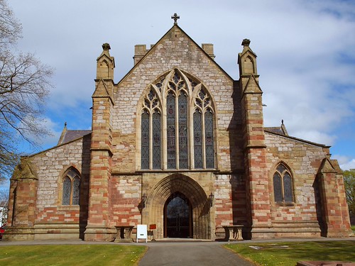 St Asaph: cathedral, west entrance | by green voyage