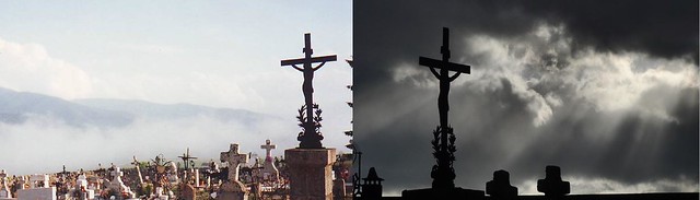 cementerio antes y después