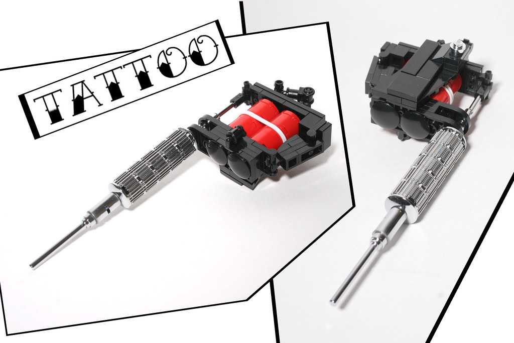 LEGO Tattoo Gun