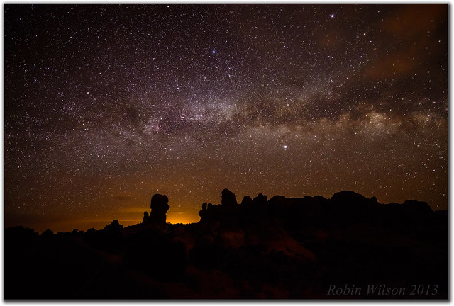 The Milky Way At Arches