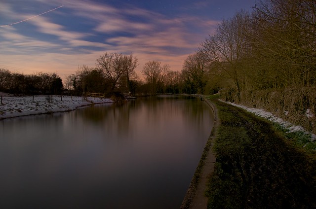 Evening on the Grand Union Canal