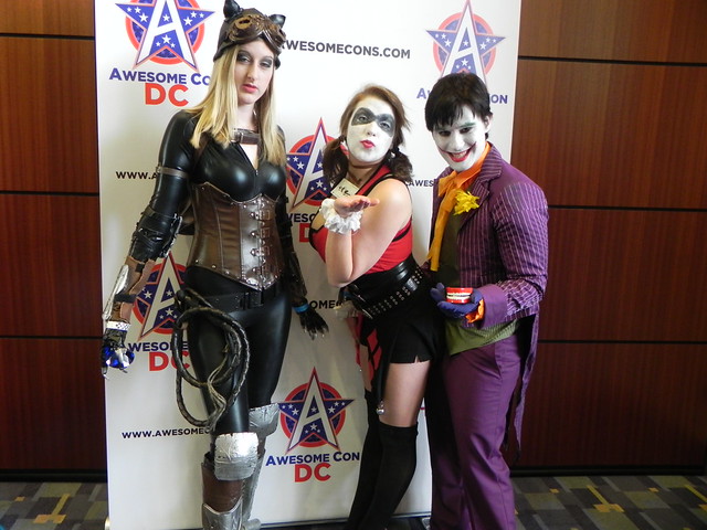 Joker, Harley Quinn and Catwoman