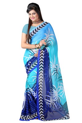 Printed Designer Georgette Saree Sarees | by rajat_garg_79