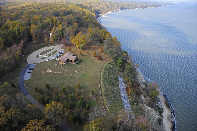 Aerial view of Westmoreland State Park