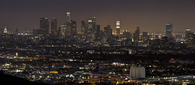 DTLA From Hollywood Hills