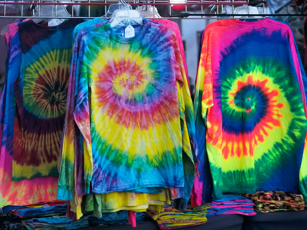 the 70's are back | tie dyed shirts | BlogKing | Flickr