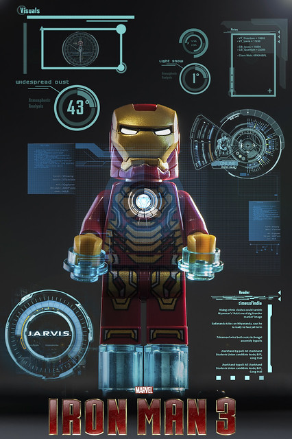 LEGO Iron man.