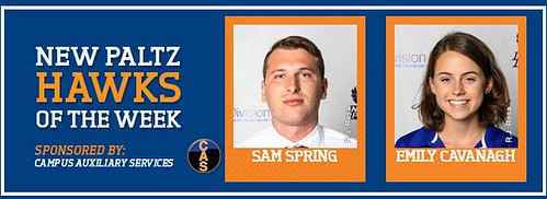 Congrats to Spring (MSOC) & Cavanagh (WXC) who were named CAS Hawks of the Week!