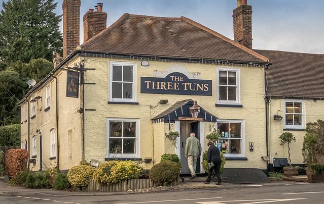 The Three Tuns pub in Great Bedwyn, Wiltshire
