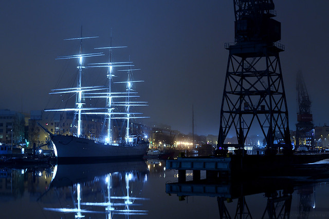 Tall Ship in the Night