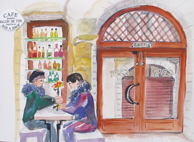 Le café Barista, rue du boeuf Lyon 5°