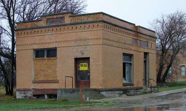 Abandoned Bank - Cleveland, ND