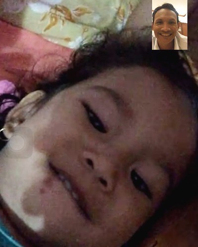 #distance no longer #matters. #daughter #fatherhood #videocall | by Sithen SUM
