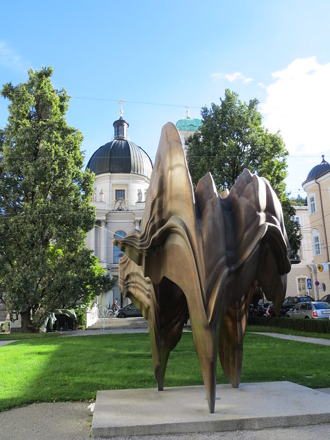 Modern sculpture - Salzburg, Austria