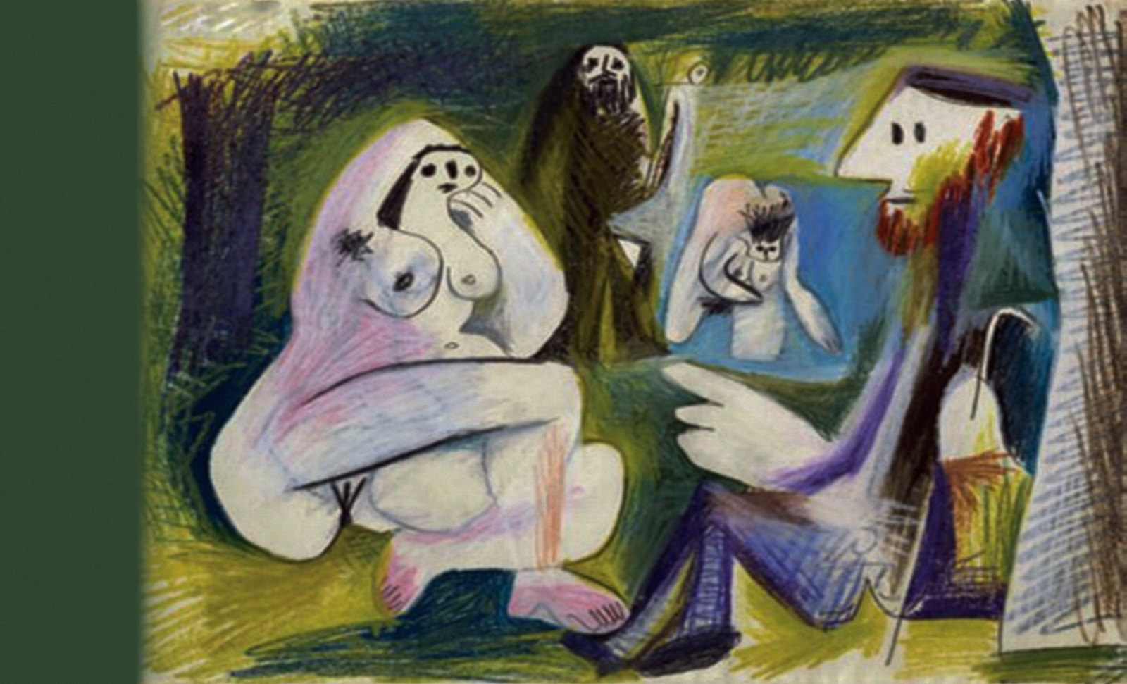 El Almuerzo, escenificación de Edouard Manet (1863), traducción de Pablo Picasso (1960).