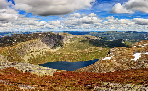 norwegen landscape setesdal nature vestheiene panorama austagder vestheiane sun norge hiking norway vandretur setesdalen clouuds lanscape lake