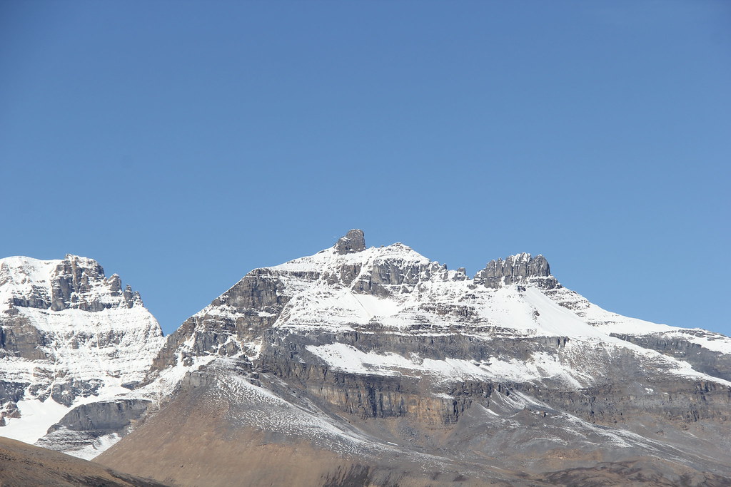 Closer View of Mountain Peak
