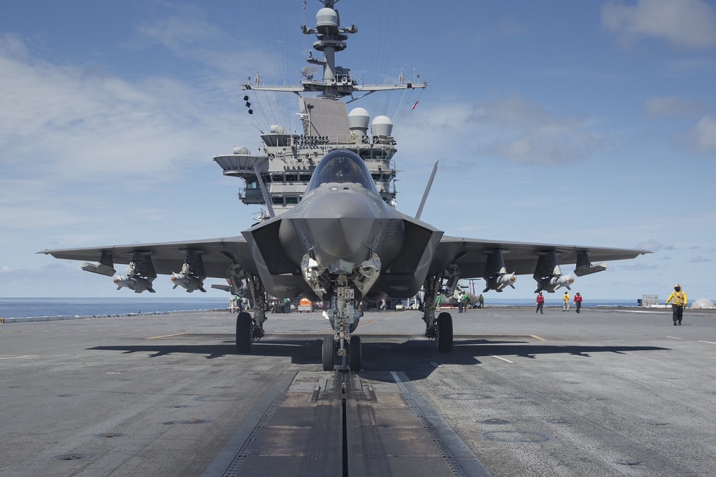 F-35C Development Test III | An F-35C Lightning II on USS Ge… | Flickr