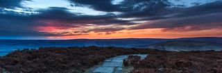 Dawn on the Cleveland Way