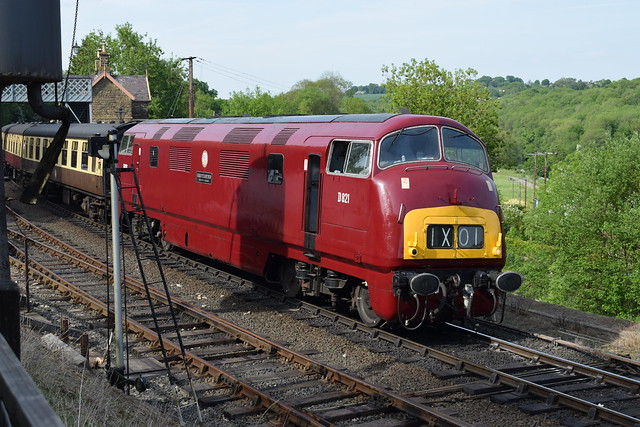 D821 GREYHOUND at Highley, Severn Valley Railway