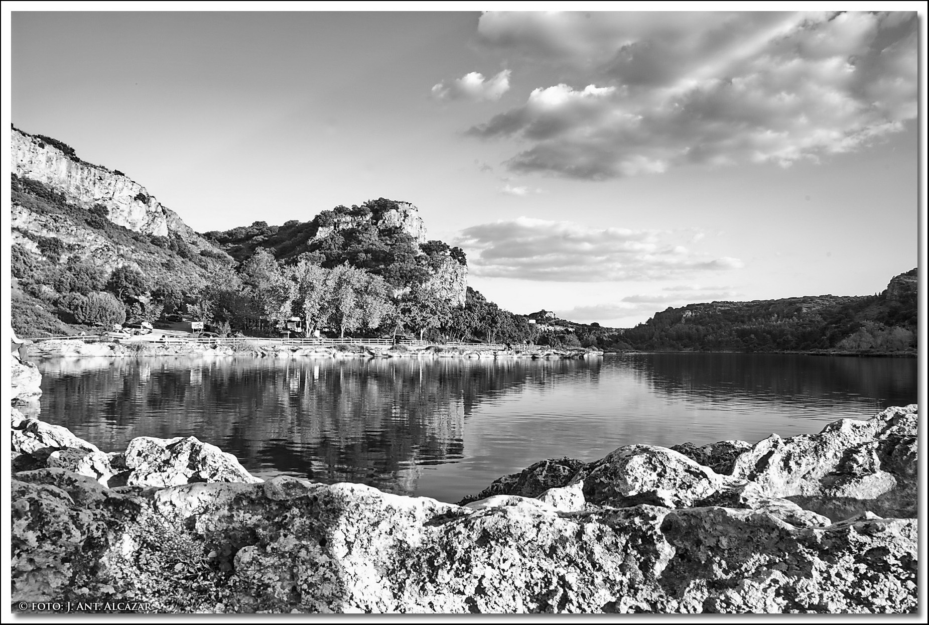 Lagunas de Ruidera, un pequeño homenaje a Ansel Adams