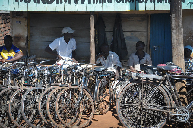 Bike shop in Malawi